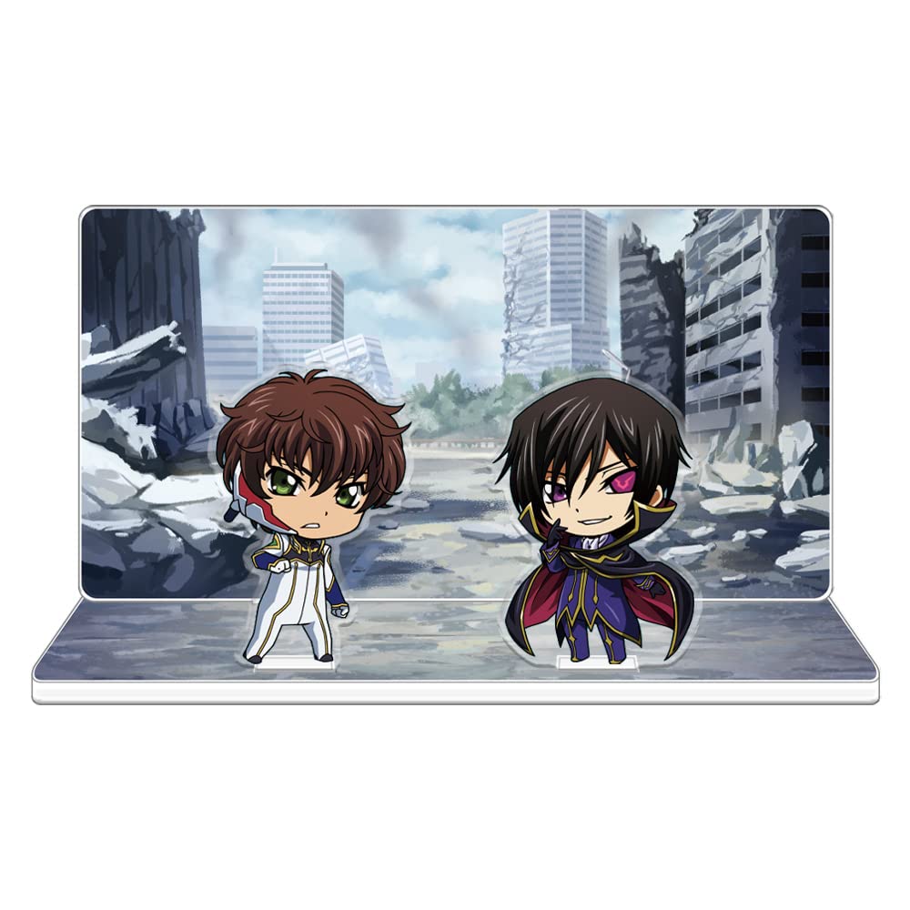 

Code Lelouch of the Rebellion Acrylic Diorama B Zero Suit Suzaku Pilot Suit Geass [Lelouch ver. & ver.]