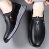 Fashion 2024 Fashion British Style Thick Sole Men's Loafers Spring Autumn Designer New Casual Slip-on Soft Leather Men's Sneakers