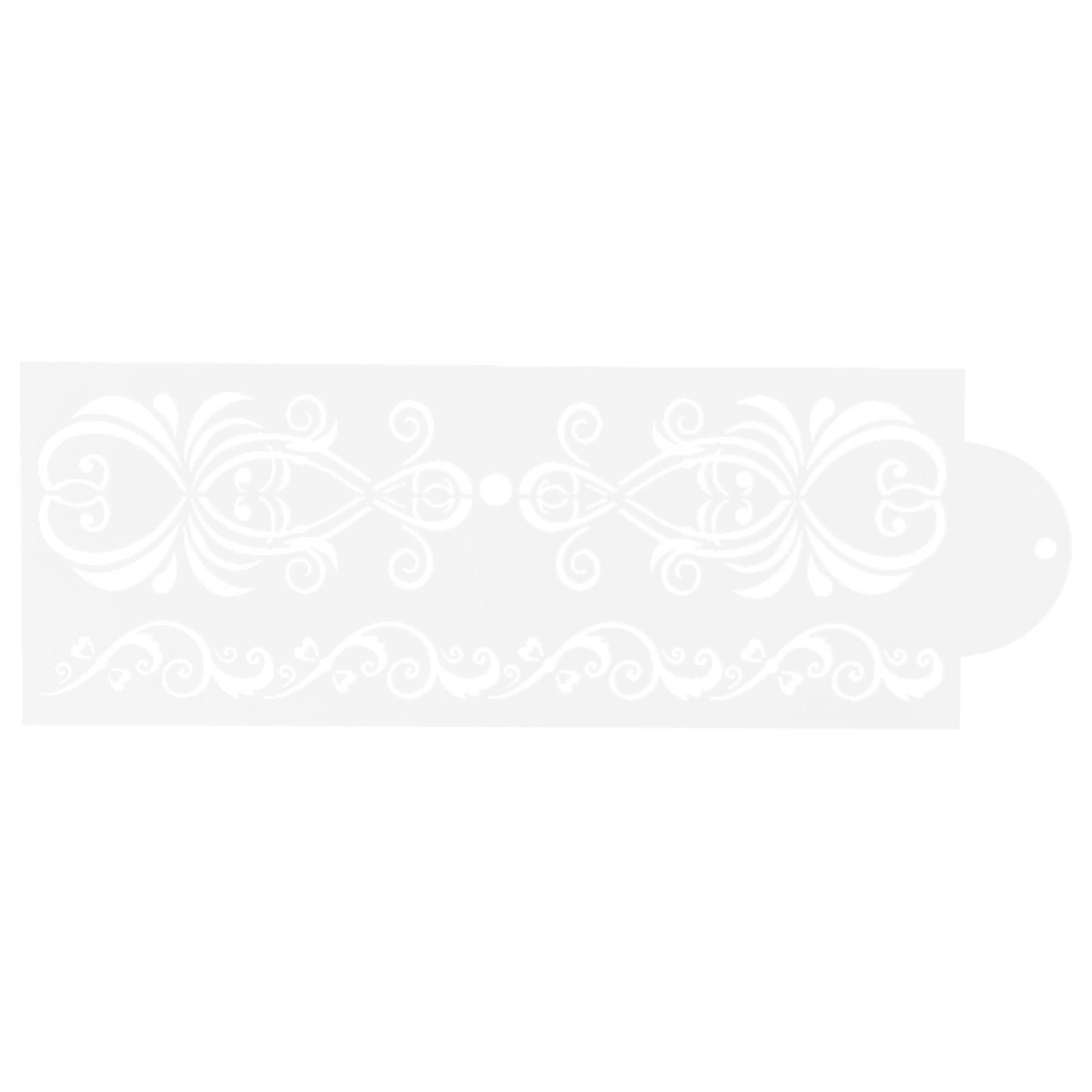 

Трафарет для торта из помадки, штампы, трафареты, шаблоны для цветочного торта, спрей, формы для цветочного торта, тиснение, декоративный инструмент для торта B