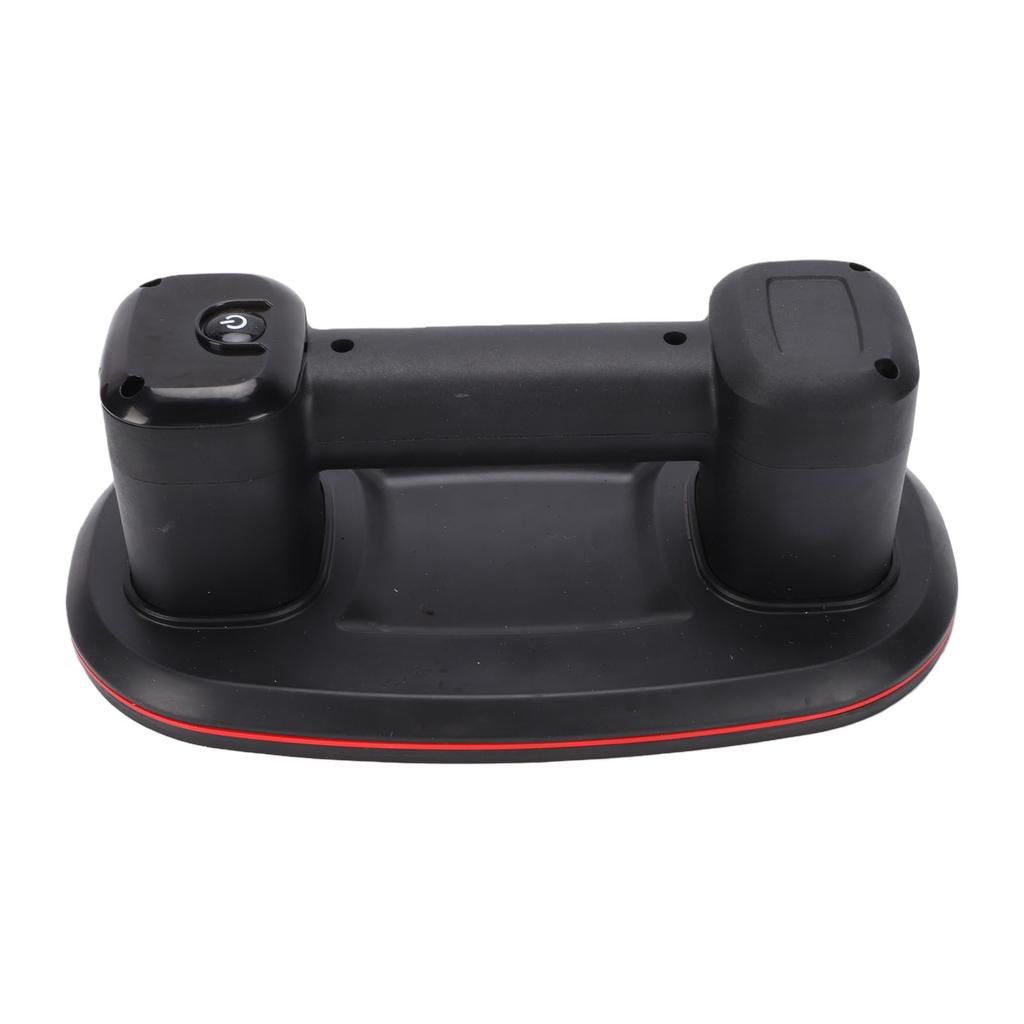 Electric Vacuum Suction Cup LCD Display Dual Motor Cordless Glass Lifter 660lb 300kg Suction Force Black