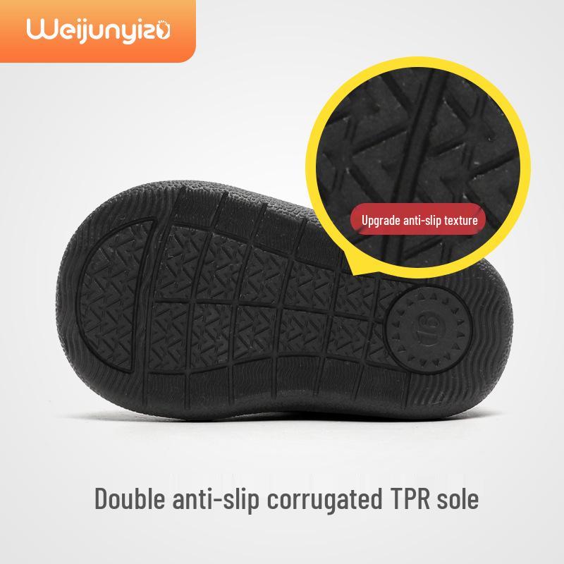 Plus Velvet Soft Sole Baby Shoes for Toddlers: 0-3 Years, Autumn-Winter