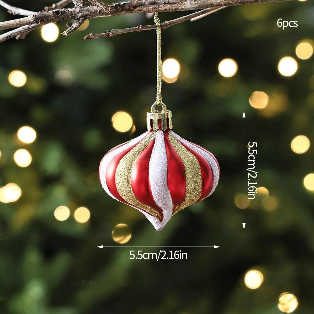 

Multifunctional Candy Christmas Decoration DIY Christmas Decoration Onion Christmas Tree Pendant Painted Ornaments