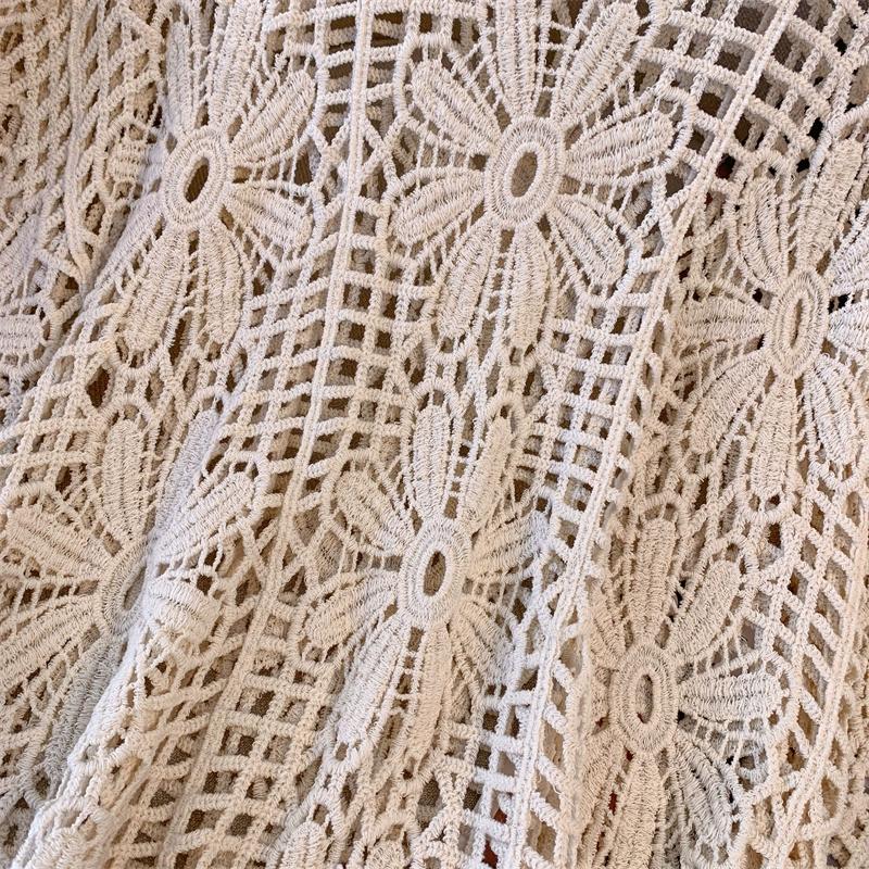 DIMANAF 2024 חולצת טי קיץ חדשה לנשים שרוולים קצרים בסיסית אופנתית תחרה חולצות טי תחרה חולצות טי יומיומיות רפויות