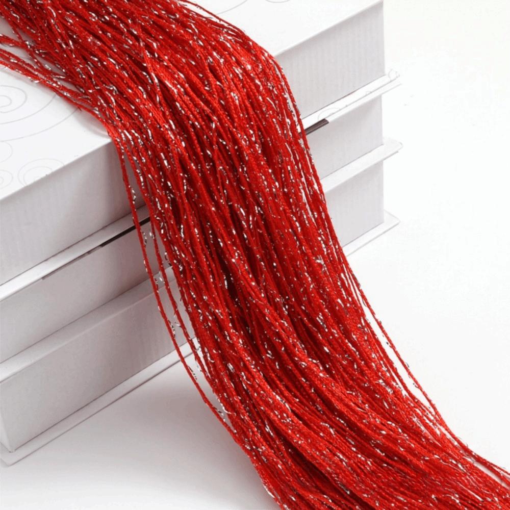 Straight Line Straight Line Curtains 100cm*200cm Tassel Curtains  Home Decoration красный