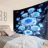 Glowing Butterflies And Roses Tapestry Room Decoration Wall Hanging for Living Room Bedroom, dormitory, Birthday and Christmas gifts