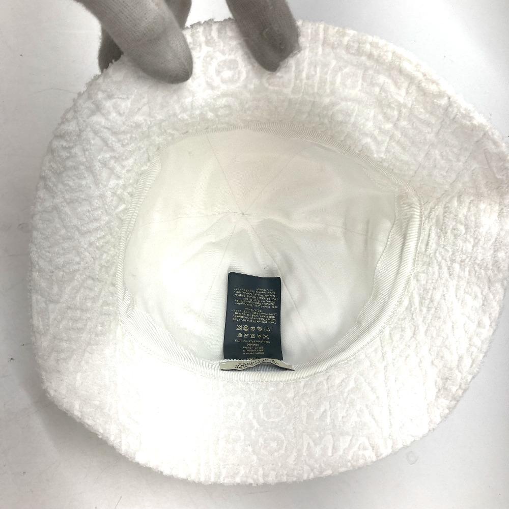 FENDI FXQ982 MARC JACOBS collab bucket hat bob hat cotton / Nylon White Unused