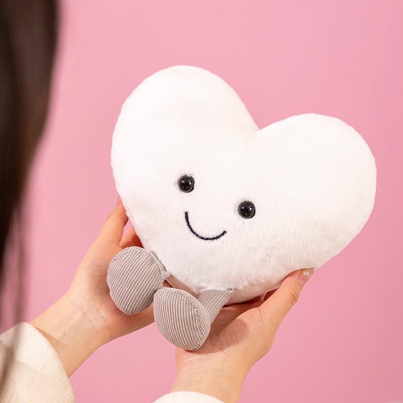 Creative Three-color Love Doll Plush Toys Boyfriend and Girlfriend Love Confession Doll Gift Wedding Throws