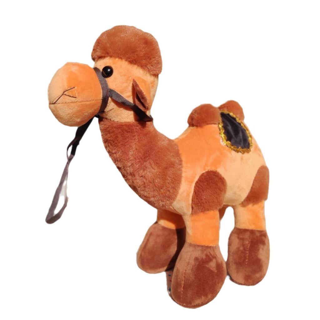 Creative simulation Dunhuang desert camel plush doll exchange doll doll tourist attraction ornament