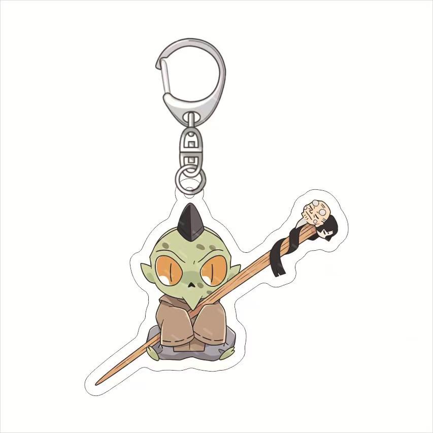 Inuyasha Keychain: Kagome, Miroku, Sango, Shippo & Sesshomaru Charm Set
