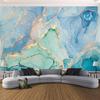 Colorful Marble Wallpaper Abstract Textured Marble Wall Murals Living Room Bedroom Mural