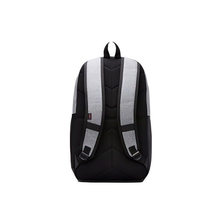 Jordan Air Logo Polyester Backpack Unisex Backpacks Gray Black 9A0408-GEH