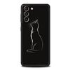 Proud Cat Phone Case Cover for Samsung Galaxy S25 S24 S23 S22 S20 S21 FE Ultra S10 S10E Plus 5G Soft TPU Capas Fundas Coque Bags