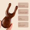 Multifunctional Massage Comb Eye Facial Disc Comb Five Teeth Scalp Massage Comb Sandalwood Meridian Comb