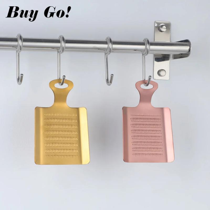 1PC Ginger Grater Wasabi Grater Crusher Stainless Steel Garlic Grinder Kitchen Fruit Presser Vegetables Ginger Grinding Tool