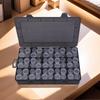 15 Grid Plastic Jewelry Storage Box With Removable Dividers For Versatile Organization And Easy Access To Small Items