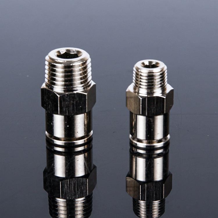 All-Copper Quick Connect Pneumatic Air Tube Connector Speed Control Valve SL4-M5/6-01