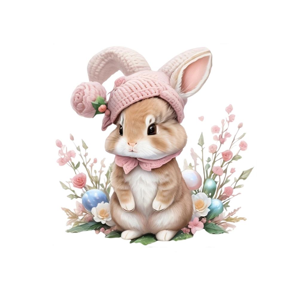 Easter Themed Easter Egg Wall Stickers, Wall Decorations, Holiday Decoration Stickers, PVC Self-adhesive Stickers