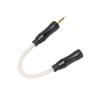 3,5 mm auf 2,5 mm Audiokabel Buchse auf Stecker Einkristall-Kupferkern 8 Litzen Verlustfreier Klang Kopfhörer-Adapterkabel