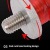 Double Rod Fishing Poles Holder Light Weight Fishing Rod Holder for Outdoor Angling Quick Setups Rear Bracket Poles Stand