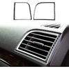 Real Carbon Fiber Dashboard Side Air Vent Cover AC Outlet Trim Interior Compatible with Ford Explorer 2011 2012 2013 2014 2015 Accessories