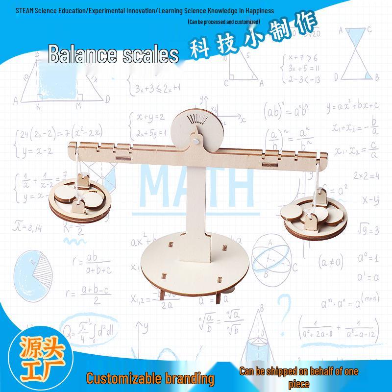 DIY Balance Scale STEM Toy for Primary Students - Educational Science & Creativity Kit