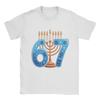 Unisex TShirts Funny Six Seven 67 Meme Sarcastic Hanukkah Fun Pure Cotton Tee Shirt Short Sleeve  T Shirt O Neck Clothes Big Size