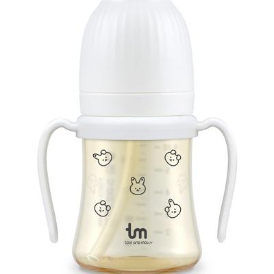 Toby & Molly Dobbani PPSU Straw Cup for Infants 180ml, White, 1 Piece
