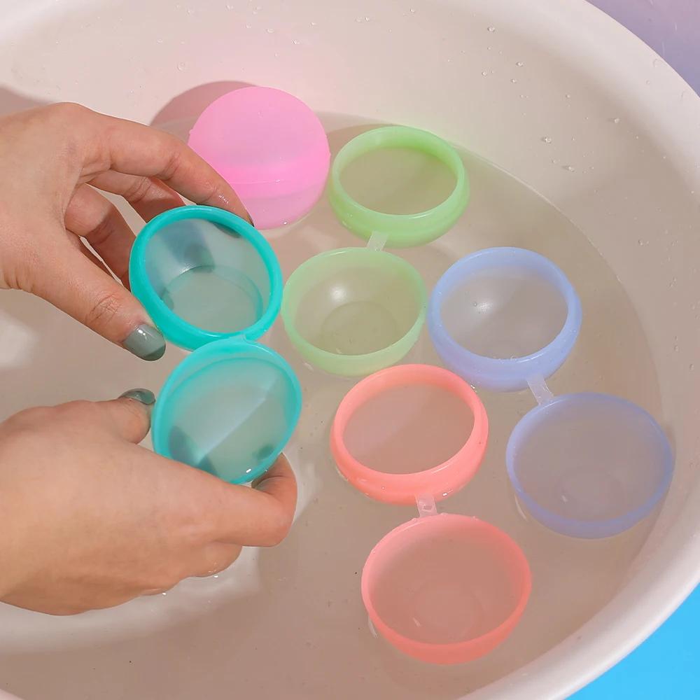 12-36Pcs Reusable Water Balloons For Kids Adults Outdoor Activities, Kids Pool Beach Bath Toys Water Bomb For Summer Games