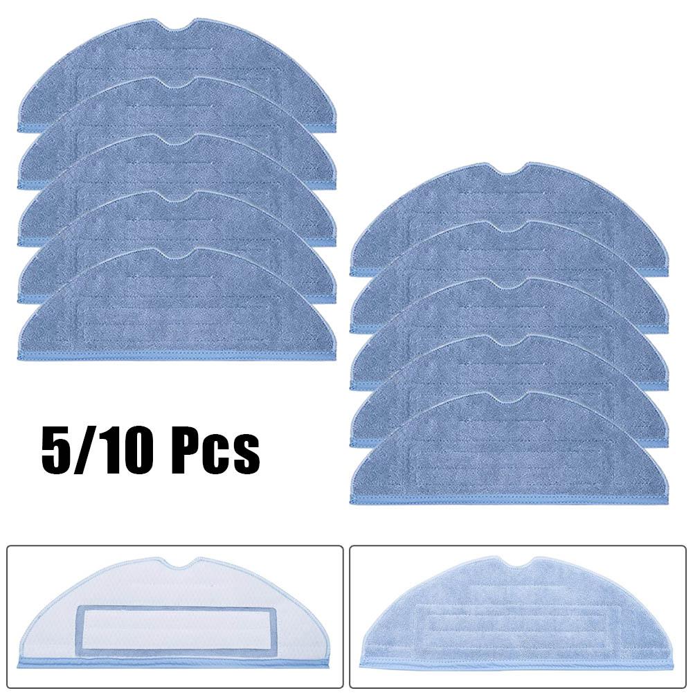 /T7+/T7S Mop Pads 5/10 Pcs Microfibers Replacement