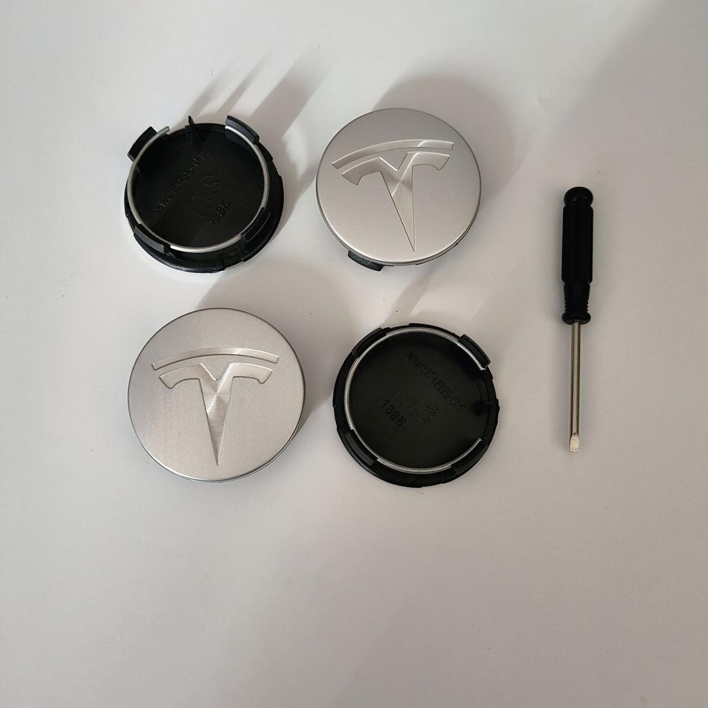AEQTV1 5PCS 27PCS 31PCS For Tesla Model3 S/X Y Juniper Car Wheel Hub Cover Rim Center Cap Decoration Accessories Cybertruck Roadster