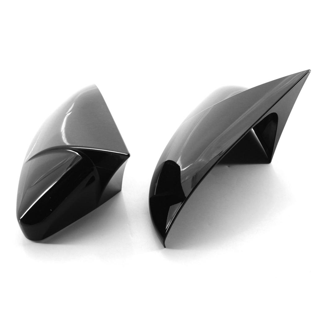 2PCS Side Mirror Cover Trim Replacement For VW 7 7.5 MK7 7.5 GTI R 14 19
