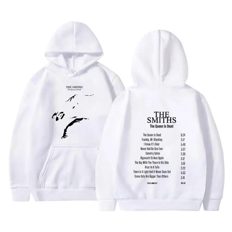 The Smiths The Queen Is Dead British Rock Band Men’s Sport Hoodie Hip-hop Street Classic Pop Harajuku Y2K Long-sleeve Sweatshirt