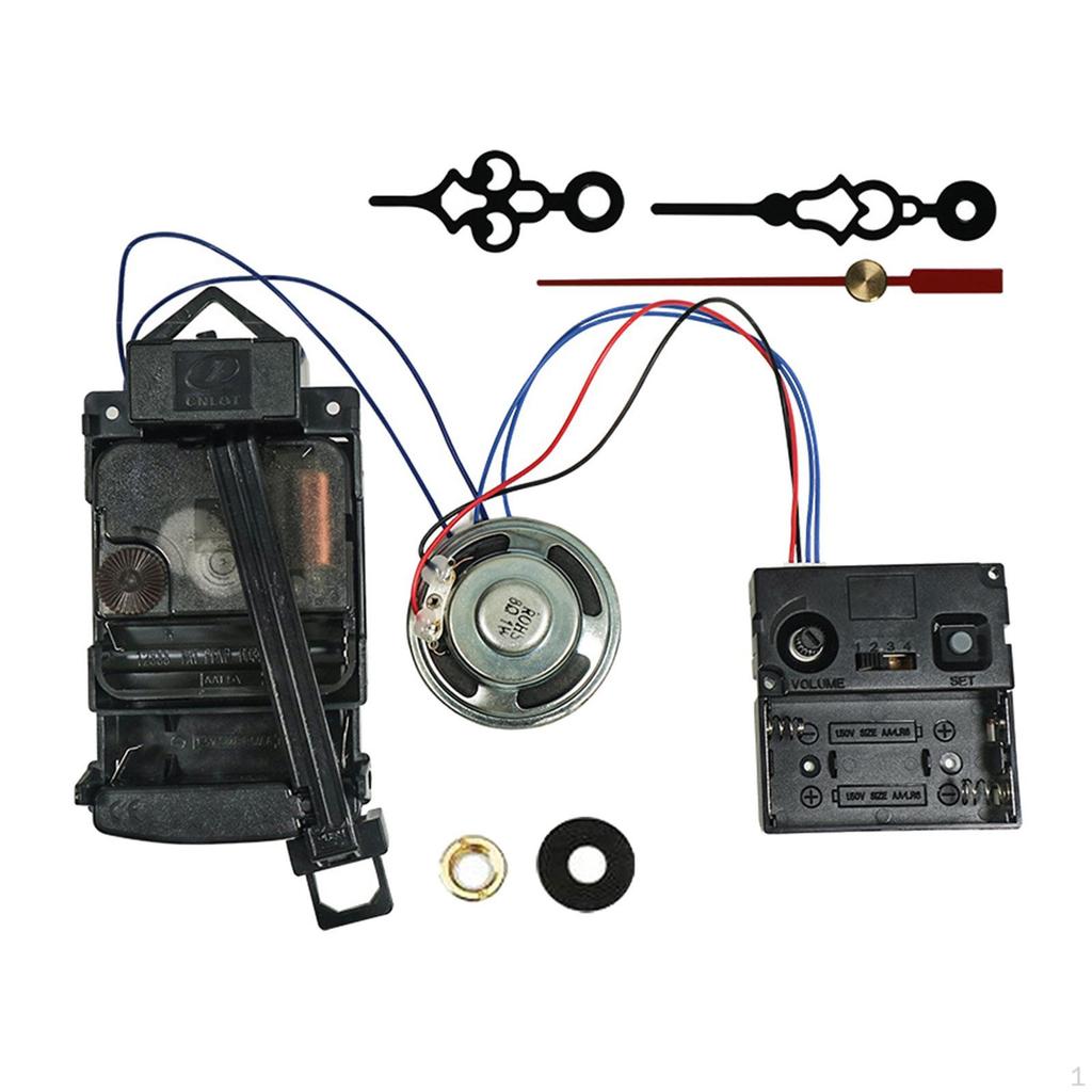 Pendulum Clock Movement Kits Making Replacement Parts Music Box Speaker