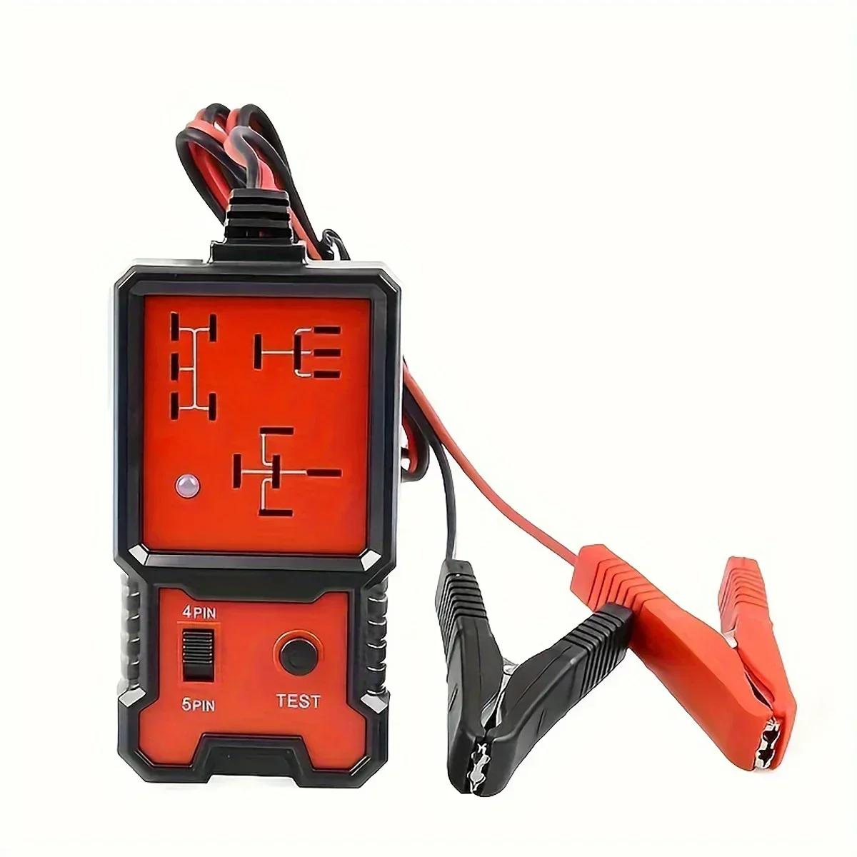 Automobile battery tester four-pin five-pin relay analyzer automobile and motorcycle circuit battery repair tool