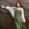 Sancai 2026 Spring Floral A-line Maxi Dress