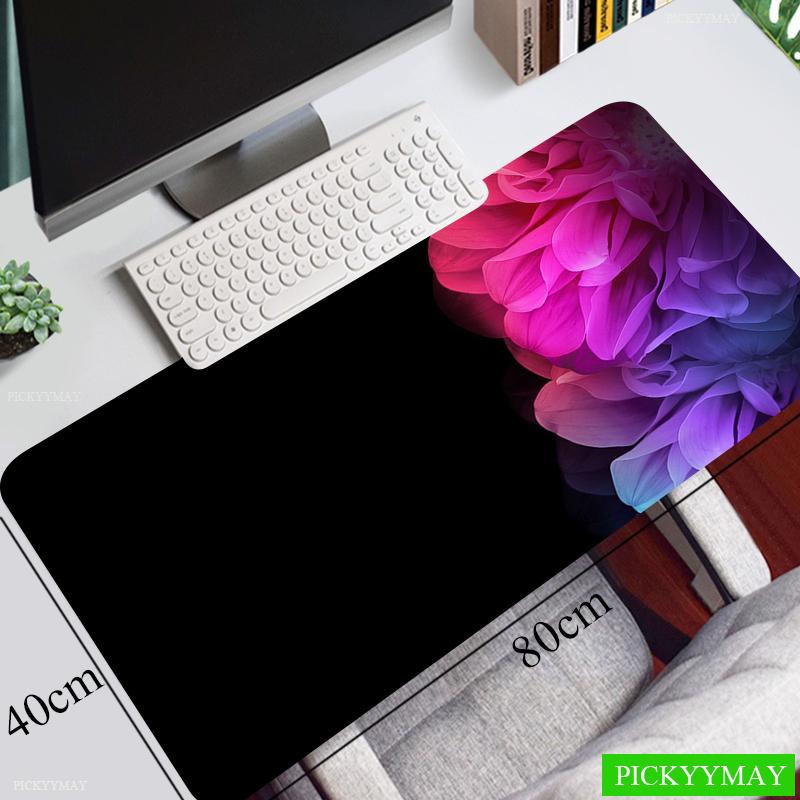 Large Mouse Mat Mousepads Pretty Office Keyboards Desk Pad Speed Carpet Flower Art Mousepad Office Ladys Mouse Pad Cute Desk mat