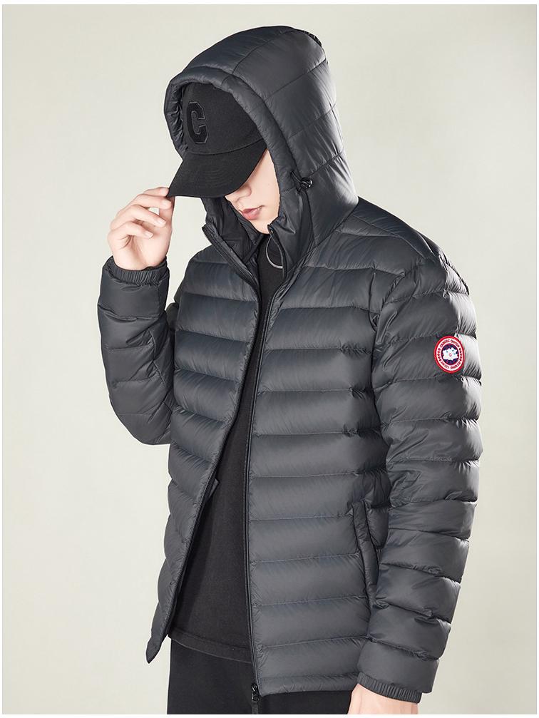 Chaleco Ligero de Plumas Unisex Big Goose Negro - Colección Otoño/Invierno 2025