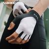 INBIKE Halbfinger MTB Fahrradhandschuhe Sommer Fahrradhandschuhe für Herren Reiten SBR Handflächenpolsterung Mountain Road Bike Handschuhe Zubehör