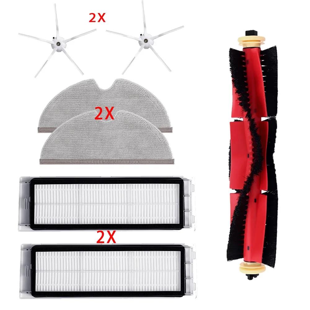 Roller Side Brush HEPA Filter Mop Cloth For Roborock S5 S50 S51 S52 S55 S6 S6 Pure S6 MaxV T6 T7 E4 E5 Vacuum Cleaner Part
