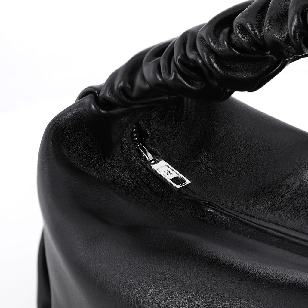 Alexander Wang Scrunchie Lambskin Shoulder Bag, Handbag Women's Black 20C220R153001