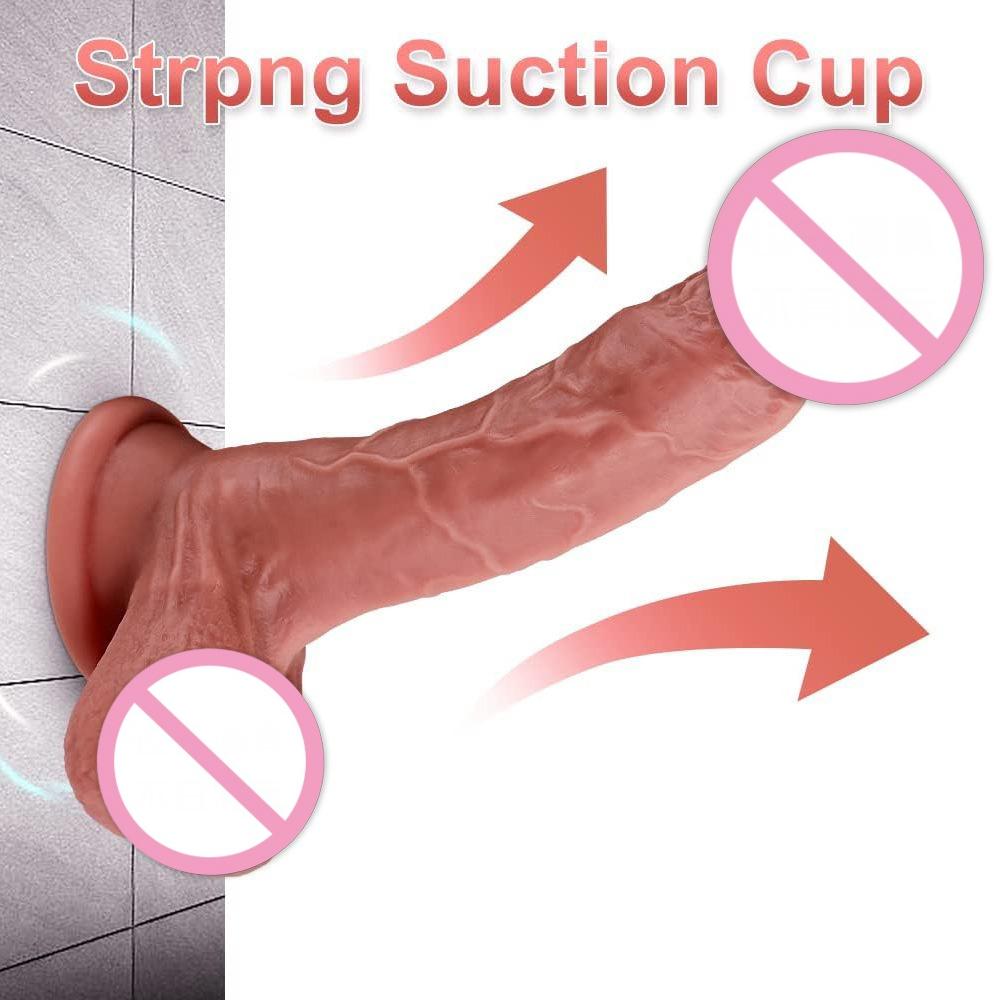 Adult Sex Toys Realistic Penis Dildo Big Dick Penetration Anal Plug Vagina Masturbator G-spot Stimulator Sex Product Suction Cup