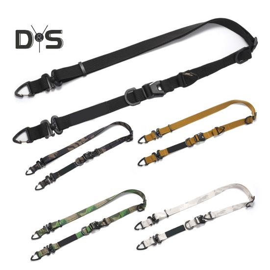 Outdoor Camping Crossbody Bag Strap Adjustable Length Quick Release Extensible Shoulder Strap with Multi-Hanging Ring