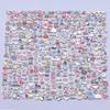 10203050Pcslot Random Mix Silver Color Enamel Floating Charms For Jewelry Making Supplies Fit Locket Diy Accessories Finding