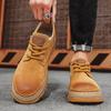Mode Herren Lederschuhe Abendschuhe Handgefertigt Atmungsaktive Flats Sneakers Arbeitsschuhe