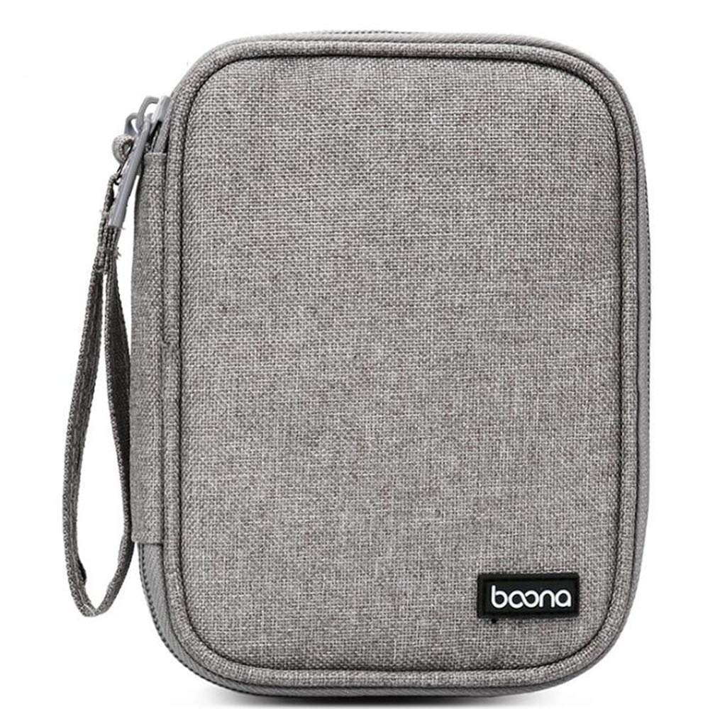 Tumecos Charger Travel Mobile Storage Digital Accessory Storage Small Organizer with Lightweight for Business Trips and Travel Layer Pouch, Pouch,