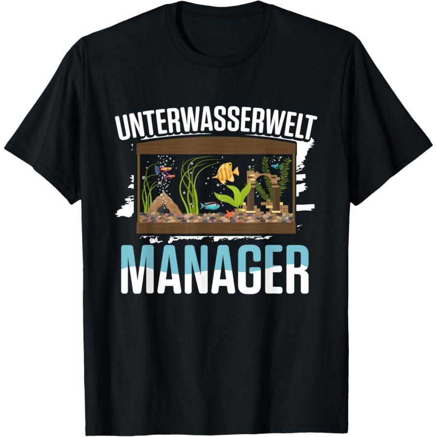 

Aquarium Owner Underwater World Manager Aquarium T-Shirt XXXXXL чорний