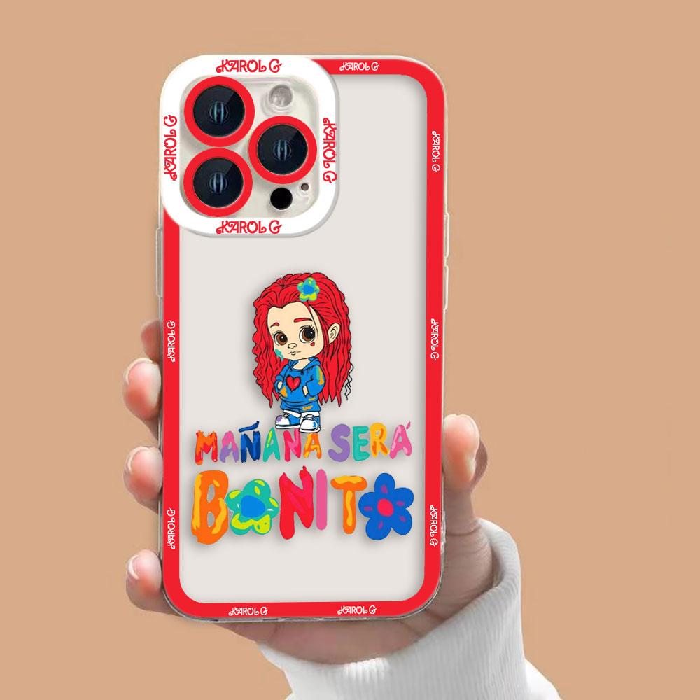 k-Karol G Manana Sera Bonito Clear Phone Case For Samsung Galaxy S26 S25 S24 S23 S22 S21 S20 FE PLUS ULTRA EDGE Capa Case Shell Samsung S26ULTRA5G