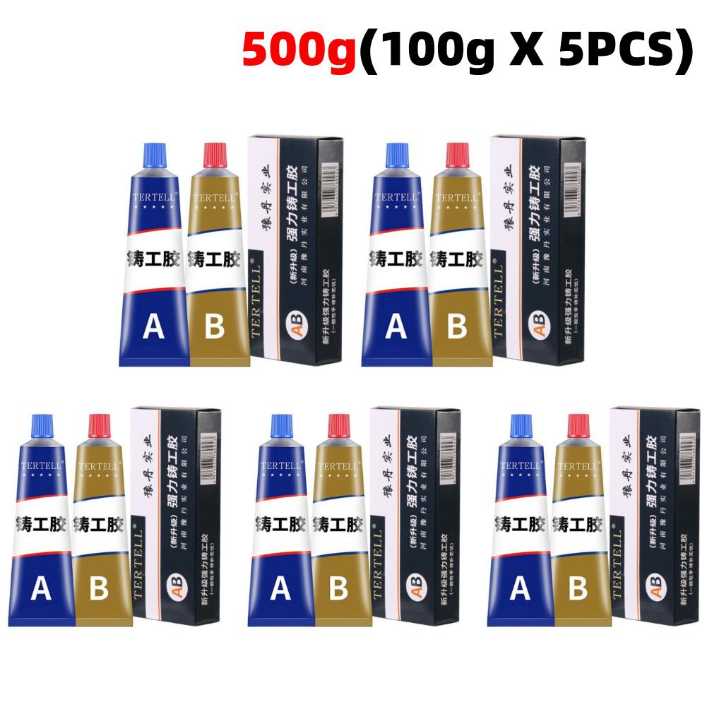 20g-500g AB Sealant Metal Repair Adhesive AB Casting Metal Repair Defect Welding Cast Agent High Temperature Resistant