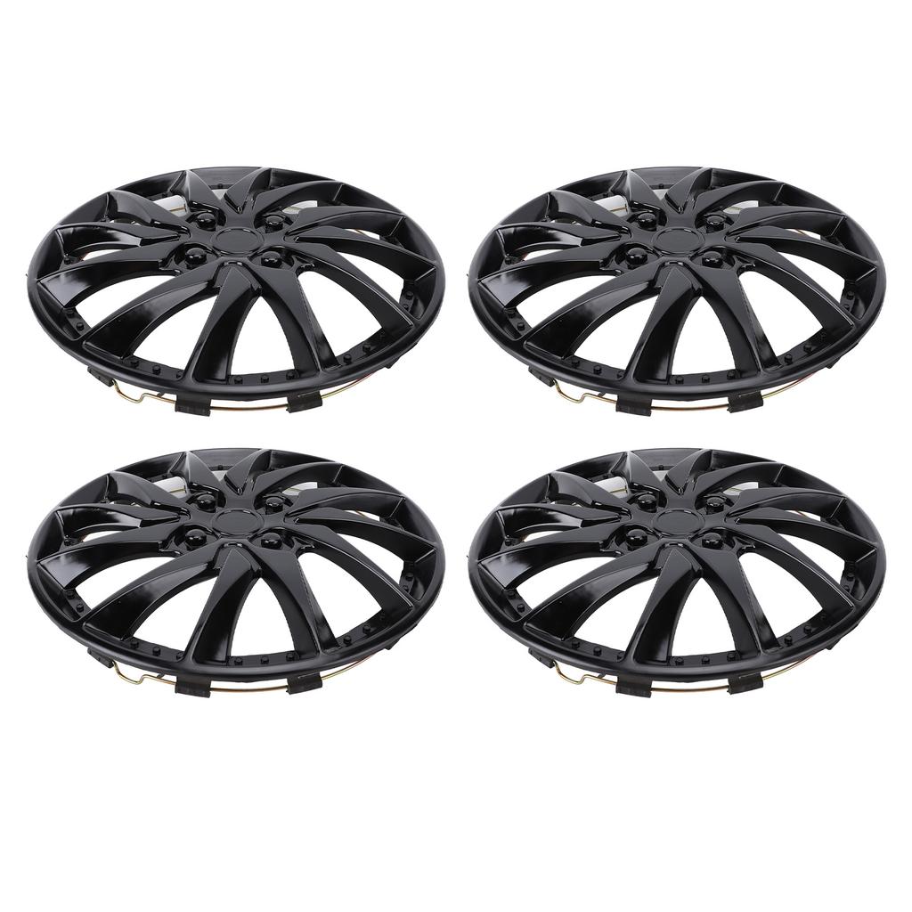 4Pcs 14in Hubcap Wheel Cover Stylish Look Scratch Proof Protective Wheel Rim Cover Replacement for