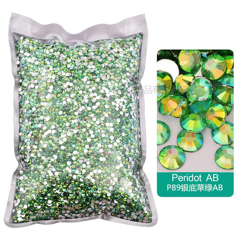 Diy Mobile Phone Jewelry Accessories Decorative Nail Art Creative Accessories Silver Plated Flat Bottom Resin